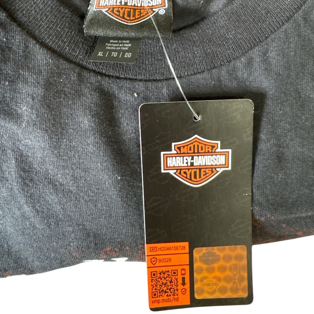 Harley-Davidson Black Short Sleeve Tee